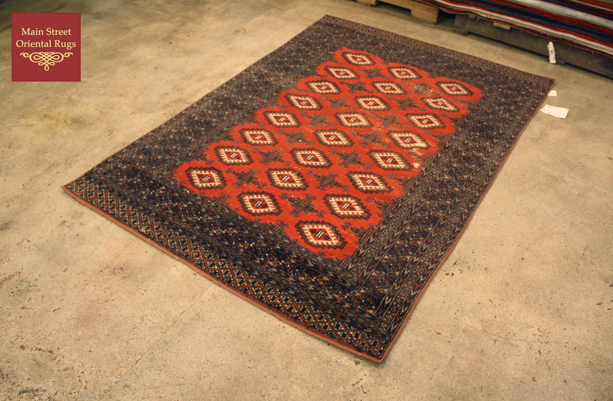Vintage rug repair