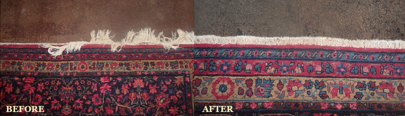 Area rug repair
