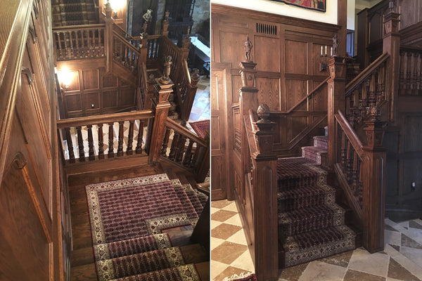 Stair Runner Installation