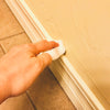 Eraser Sponge Cleaning Baseboards