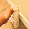 Dryer Sheet Cleaning Baseboards