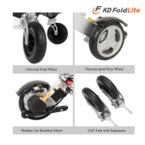 美國 KD-FOLDLITE SMARTCHAIR 電動輪椅