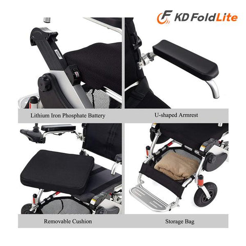 美國 KD-FOLDLITE SMARTCHAIR 電動輪椅
