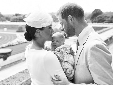 Meghan Markle and Harry with Baby Archie