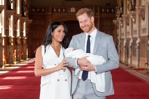 Prince Harry and Meghan Markle with Baby Archie