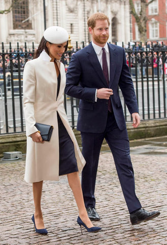 Stepping out with Harry and Meghan