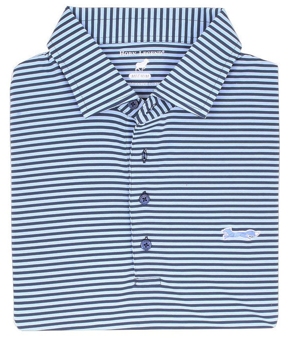 Custom Men's Performance Polo Blue