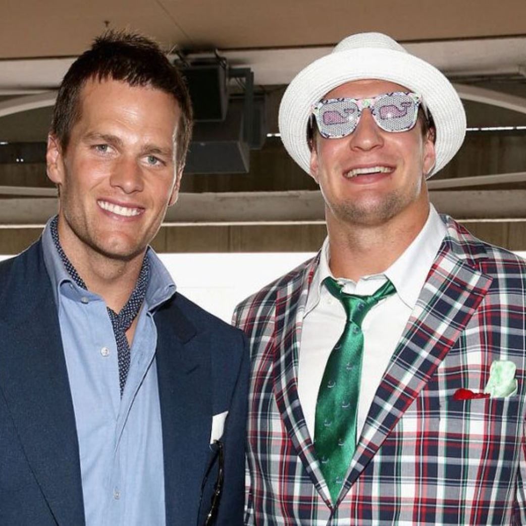 Tom Brady Gronkowski Kentucky Derby