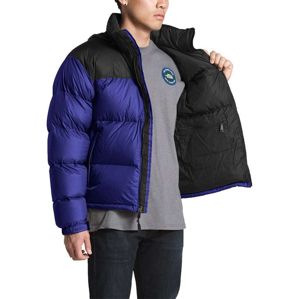 the north face 1996 retro nuptse jacket aztec blue