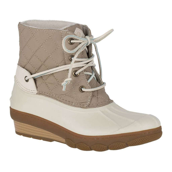womens sperry wedge duck boots