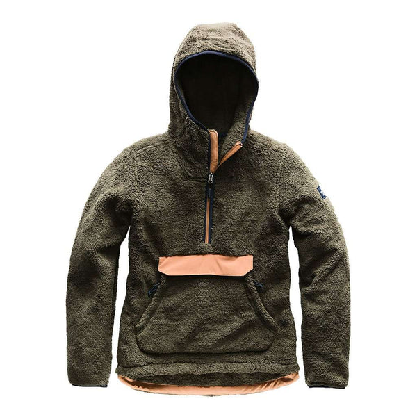 the north face campshire sherpa hoodie sweatshirt