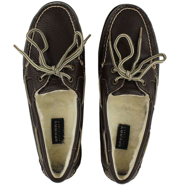 sperry leeward 2 eye dark tan