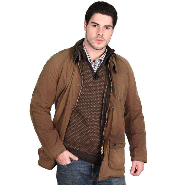 brown barbour jacket