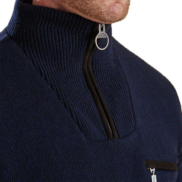 barbour ayton half zip sweater