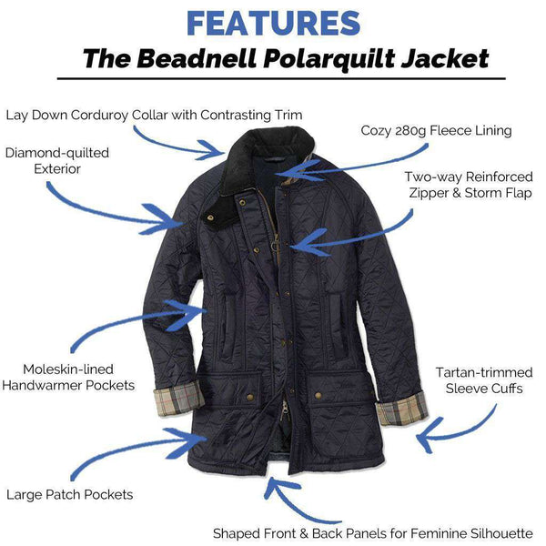 barbour polarquilt beadnell