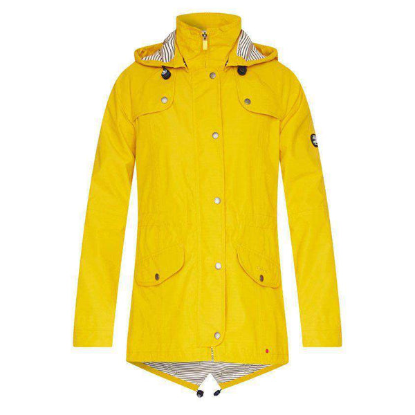 Barbour Trevose Waterproof Jacket in Yellow