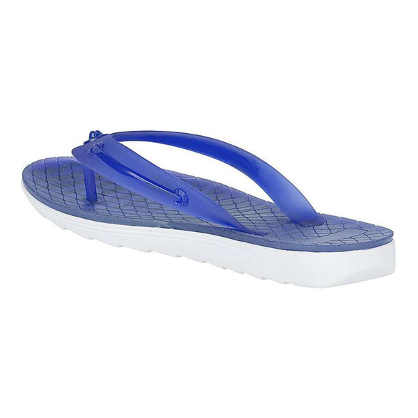 cobalt blue flip flops