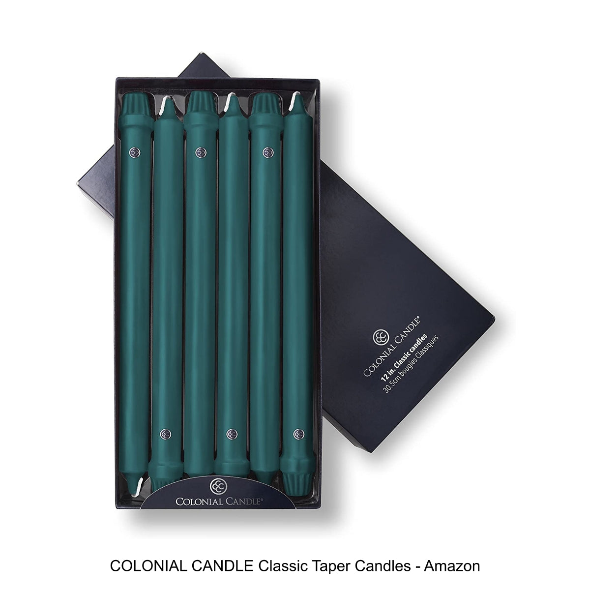COLONIAL CANDLE Classic Taper Candles - Amazon