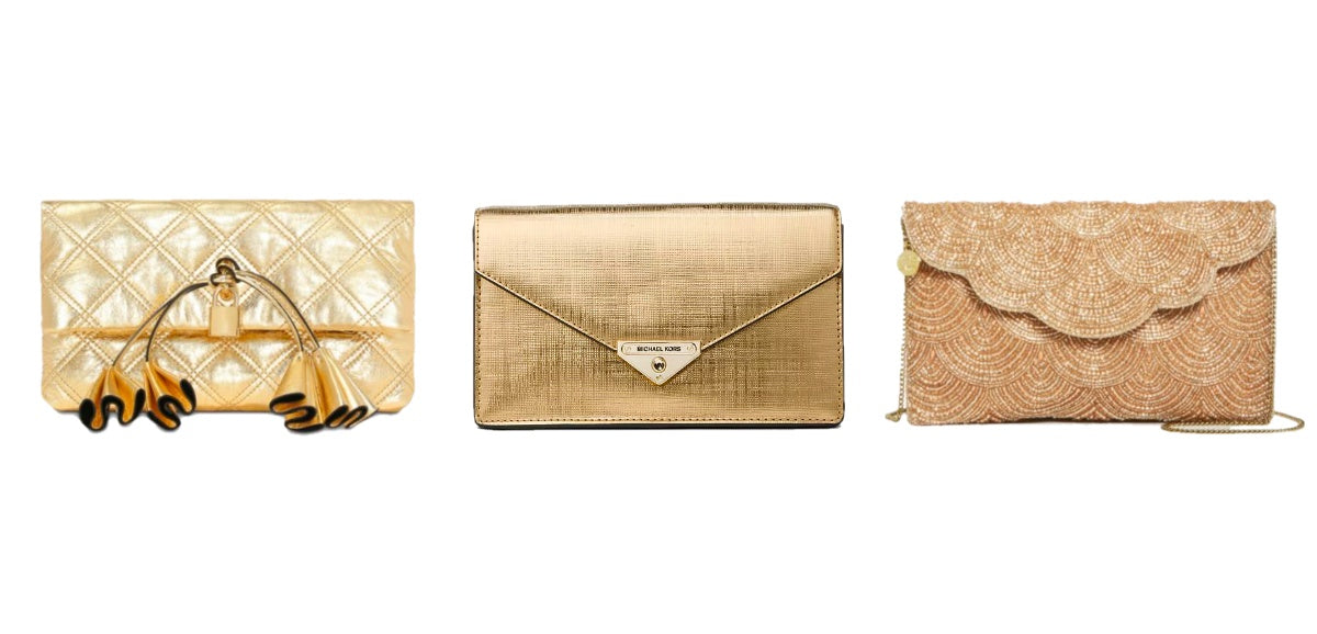 Metallic Gold Clutch Handbags - Bloomingdales