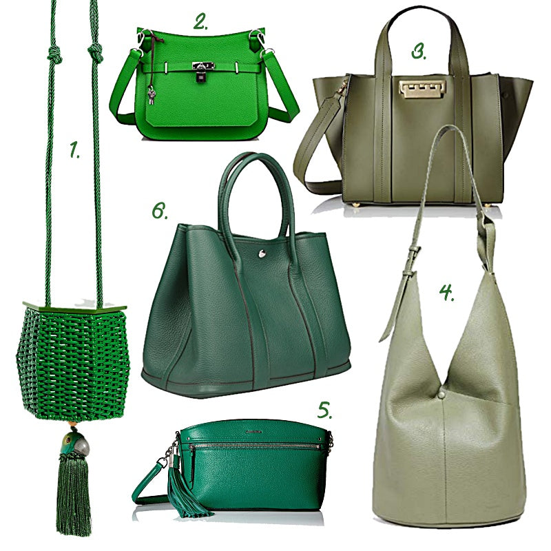 The Color Lab Blog - Green Handbags