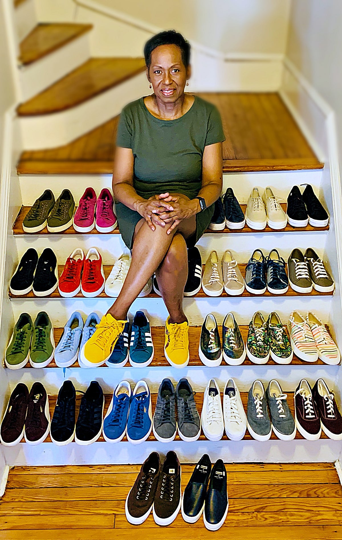 Juliet's Colorful Sneaker Collection