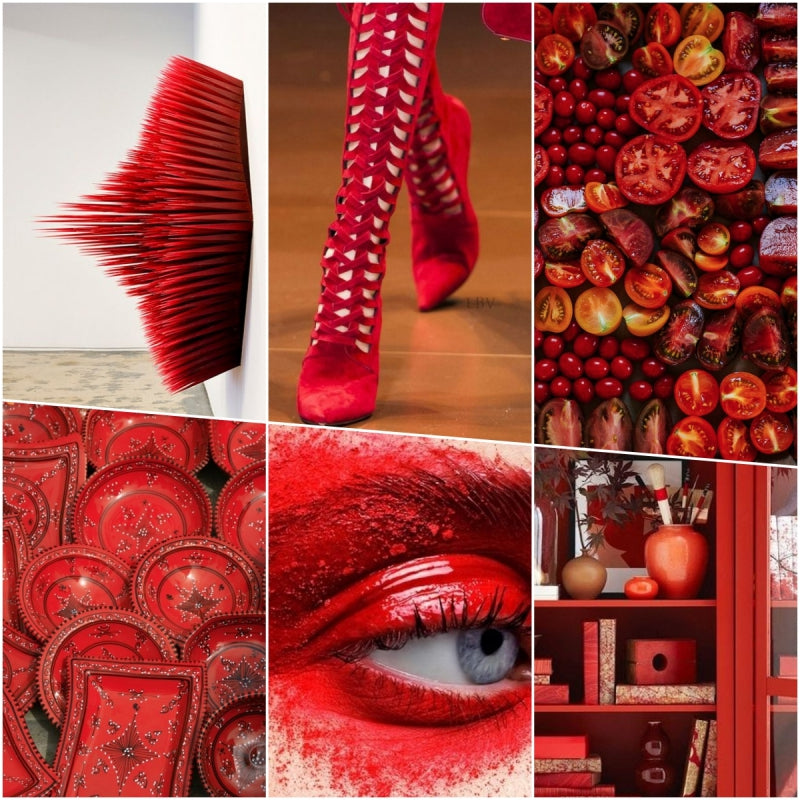 Red Hit Reds Mood Board
