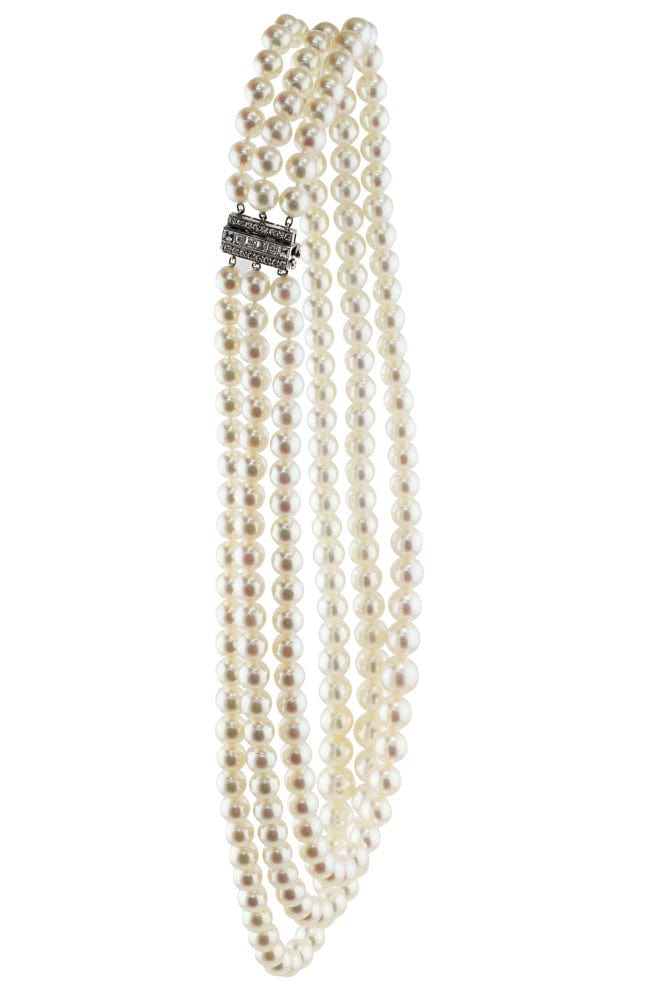 tiffany & co pearl necklace