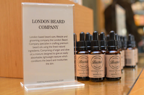 London Beard Company in Fortnum & Mason