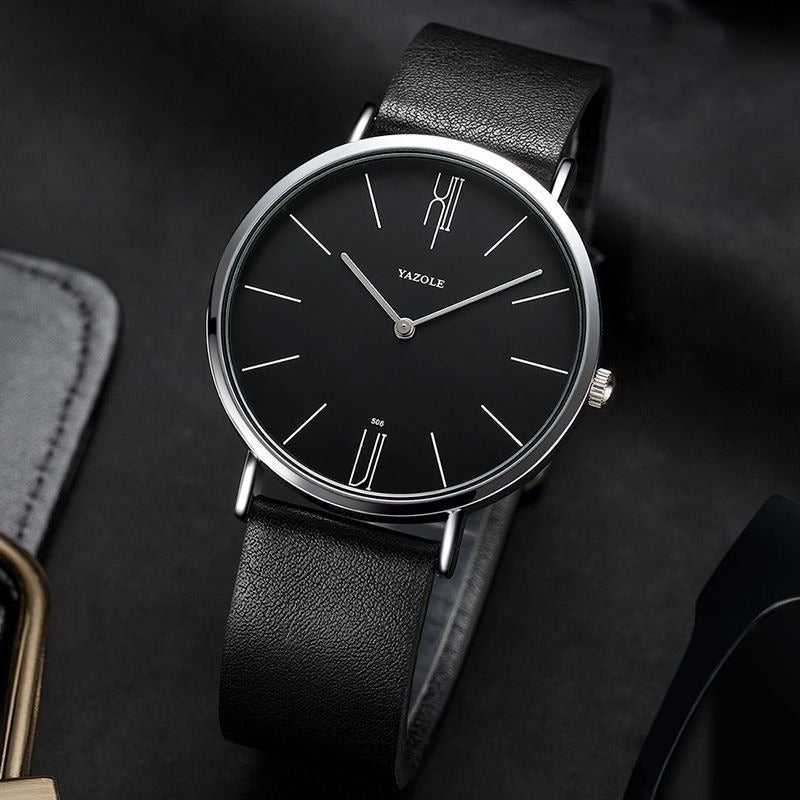 Reloj Yazole Negro – Gregor-accesorios