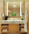 Electric Mirror Fusion TV Lighted Mirror with 15.6" HDTV. It "Disappears" When Turned Off - 3 sizes