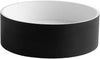 ALFI brand Above-Mount Round Resin Sink - Matte Black