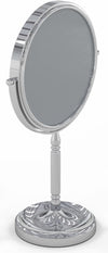 Kimball & Young Mirror Image Recessed Base 5x-1x Make Up Mirror - 2 Finishes