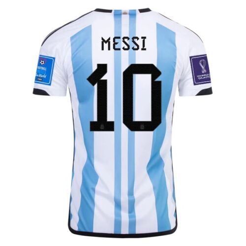 Rose Argentina No.10 Messi Jersey (Size L), Argentina Soccer Jersey 2022, Messi Shirt Short Sleeve Football Kit, Football Fans Gifts for Kids/Adult, Size: