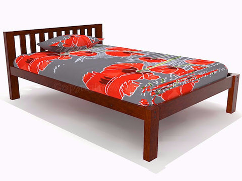 Wooden Full Size Bed (PFSB-005)