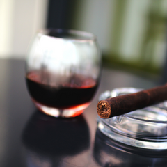 Cigar and Wine Image