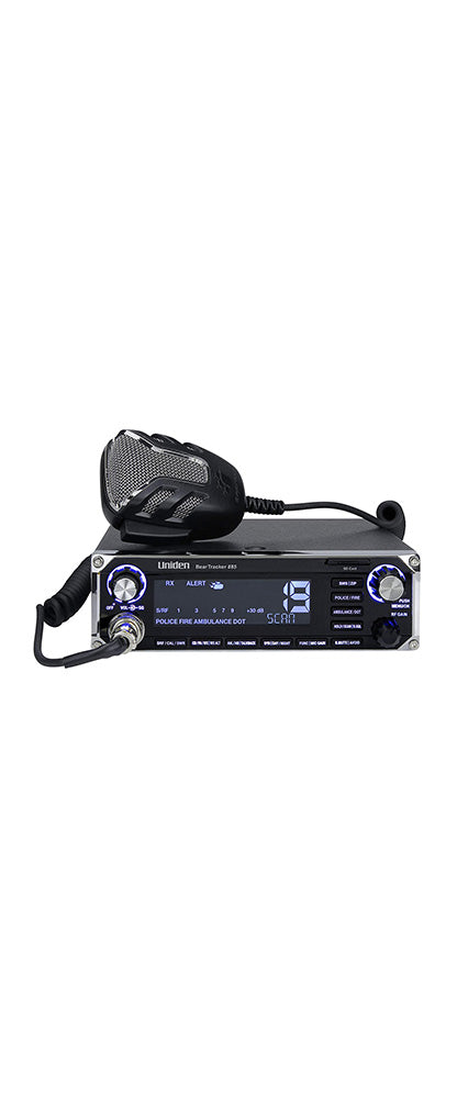 Uniden BEARTRACKER 885 Hybrid Full-Featured CB Radio Digital  TrunkTracking Police/Fire/Ambulance/DOT Scanner w/ BearTracker Warning  System Alerts， 無料で配送