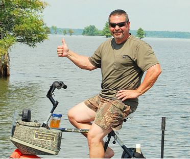 Thumbs up on a Hydrobikes.