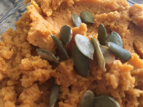 Pumpkin Hummus- Holiday Recipe ~ Be Still Farms- Real, Fine Organics