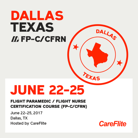 [Archived] Flight Paramedic Prep Dallas (Texas Jun 2017) - FP-C/CFRN
