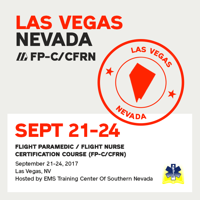 [Archived] Flight Paramedic Prep - Nevada - (FP-C/CFRN/CCP-C)