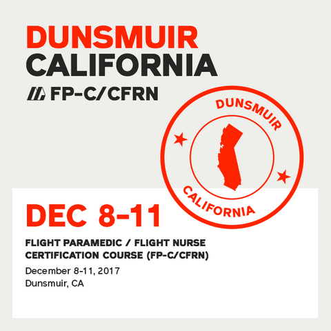 [Archived] Flight Paramedic Prep - California Dec 2017 - (FP-C/CFRN/CCP-C)