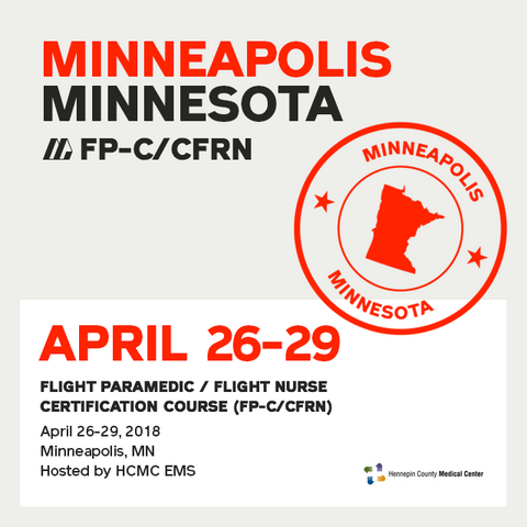 [Archive] Flight Paramedic Prep - Minnesota Apr 2018 - (FP-C/CFRN/CCP-C)