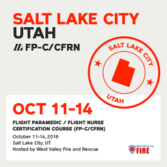 Flight Paramedic Prep - Utah Oct 2018 - (FP-C/CFRN/CCP-C)