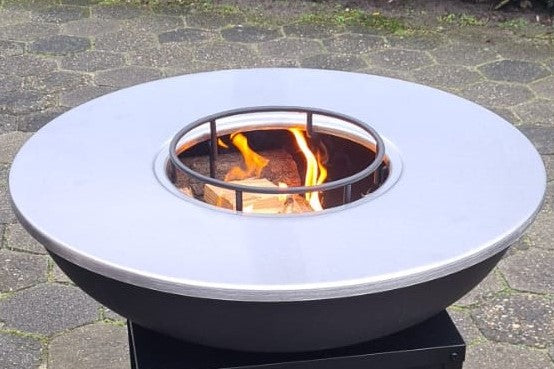 in het midden van niets lijden Ambacht RVS - Grillring Bakplaat Plancha Ring voor BBQ Grill Amigo - Zilver – BBQ- Plancha.nl