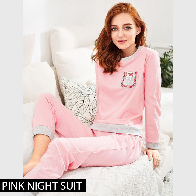 pink night suit