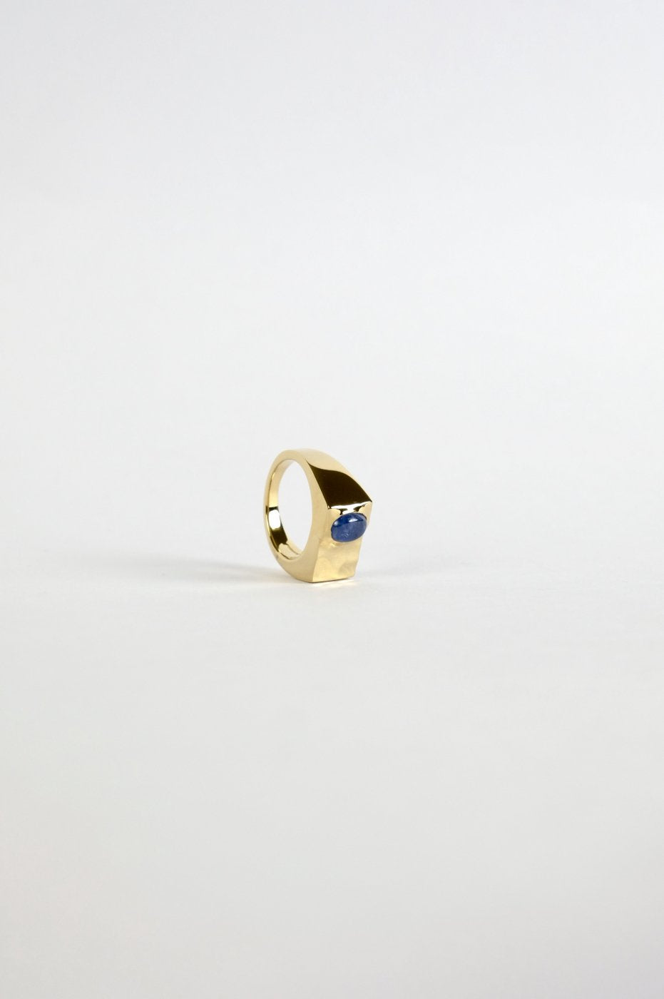 r.alagan oval stone signet ring 11号-