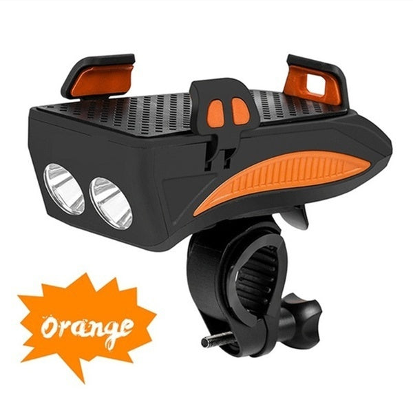 bicycle horn lamp mobile phone bracket