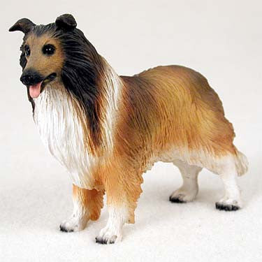 Dog Figurine Collie Sable Standard