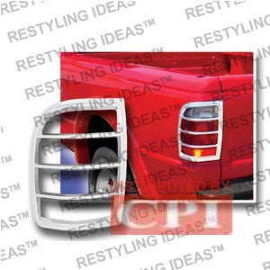 Ford 1998-2001 Ranger Chrome Tail Light Bezel Performance 1 Set Rh & Lh 1998,1999,2000,2001