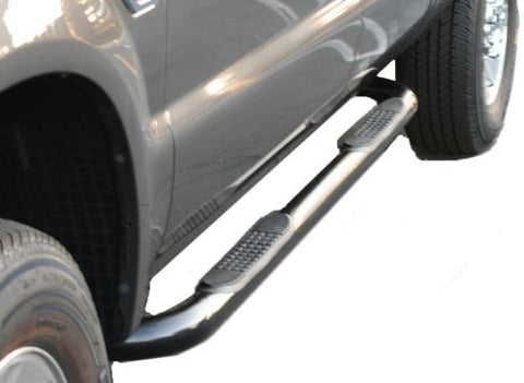GMC YUKON 92-99 GMC Yukon 2dr SIDEBAR 3inch Black 2 DOOR Nerf Bars & Tube Side Step Bars 1 SET RH & LH